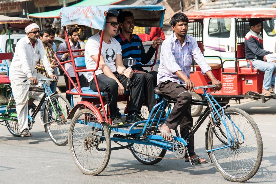 Delhi Cycle Rickshaws